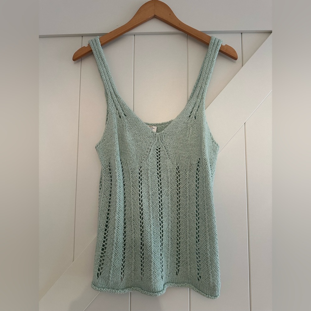 Abercrombie Mint Green Knit Women's Top